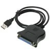 0.8m USB To 25-Pin Parallel Printer Cable Converter -Computer Accessories Store 08m usb to 25 pin parallel
