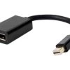 15cm Mini-DisplayPort To DisplayPort Cable Adapter (Male To Female) - Thunderbolt 2 Compatible -Computer Accessories Store 15cm mini displayport to