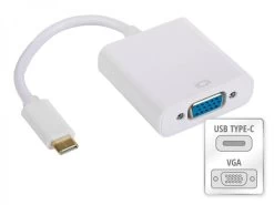 15cm USB 3.1 Type-C To VGA Cable Adapter