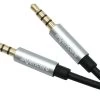 1m Avencore Crystal Series 4-Pole TRRS 3.5mm Cable