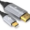 Avencore Platinum 1m USB Type-C To DisplayPort Cable (4K/60Hz - Thunderbolt Compatible) -Computer Accessories Store 1m usb type c to displayport