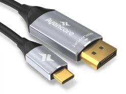 Avencore Platinum 1m USB Type-C To DisplayPort Cable (4K/60Hz - Thunderbolt Compatible)