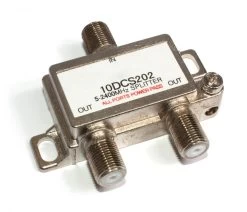 2 Way Foxtel Splitter (F-Type Coaxial Splitter)