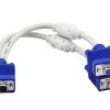 20cm Premium VGA Splitter Y-Cable (Male To 2x Female) 2 20cm Premium VGA Splitter Y-Cable (Male To 2x Female) -Computer Accessories Store 20cm premium vga splitter y
