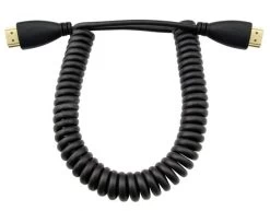 2m Coiled HDMI Cable (Effective Length From 50-110cm)