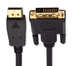 1.8m DisplayPort (Male) To DVI (Male) Cable