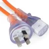 2m IEC Medical Power Cable (IEC-C13 To Australian Mains Plug) 2 2m IEC Medical Power Cable (IEC-C13 To Australian Mains Plug) -Computer Accessories Store 2m iec medical power cable