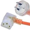 2m Right-Angled Medical IEC Power Cable (IEC-C13 To Australian Mains Plug) -Computer Accessories Store 2m right angled medical iec