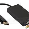 3-in-1 DisplayPort To VGA / DVI / HDMI Cable Adaptor -Computer Accessories Store 3 in 1 displayport to vga dvi