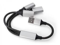 3-Port USB 2.0 Squid Hub With Aluminium Finish