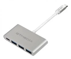 4-Port USB Hub With USB-C Interface (3x USB 3.0 + USB-C 60W PD)