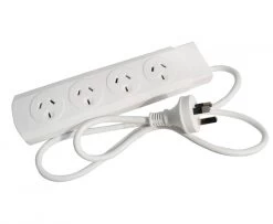 4 Socket Power Board With Overload Protection