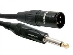 50cm Avencore Platinum XLR To 1/4" Cable (Male To Male)