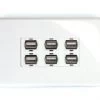 6x USB 2.0 Wall Plate (Type A Female) -Computer Accessories Store 6x usb 20 wall plate type a