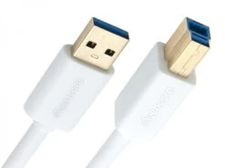 Avencore 1.5m SuperSpeed USB 3.0 Cable (Type A-Male To B-Male)