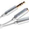 Avencore 20cm Aluminium 3.5mm Stereo Audio Splitter Cable (Male To 2x Female) 1 Avencore 20cm Aluminium 3.5mm Stereo Audio Splitter Cable (Male To 2x Female) -Computer Accessories Store avencore 20cm aluminium 35mm