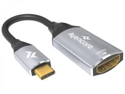 Avencore Carbon Series USB4 Type-C To HDMI Video Adapter Cable (8K/60Hz - Thunderbolt Compatible)