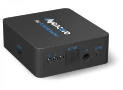 Avencore USB Powered 3-Port TOSLINK Switch With Remote (3x1 Optical Switch)