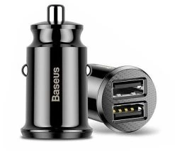 Baseus 3.1A Dual-Port USB Fast-Car Charger