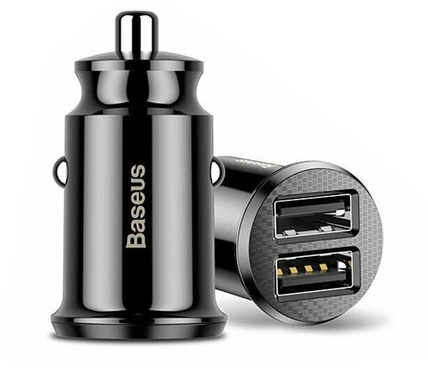 Baseus 3.1A Dual-Port USB Fast-Car Charger 3 Baseus 3.1A Dual-Port USB Fast-Car Charger