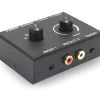 Bi-Directional 4x2 Way 3.5mm Stereo Audio Switch With Volume Control (4x2 Or 2x4 Switching) -Computer Accessories Store bi directional 4x2 way 35mm