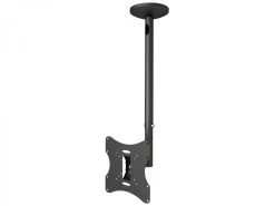 Extendable LCD Monitor Ceiling Mount (30kg Black)