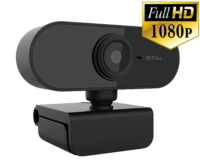 Full HD 1080p USB Webcam (Built-in Microphone - PC & Mac) 3 Full HD 1080p USB Webcam (Built-in Microphone - PC & Mac)