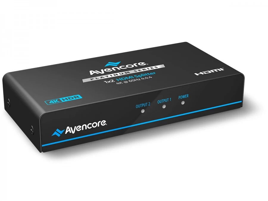 Avencore Platinum 2-Way Ultra HD 4K/60Hz HDMI Splitter (1x2 HDMI 2.0 Splitter) 3 Avencore Platinum 2-Way Ultra HD 4K/60Hz HDMI Splitter (1x2 HDMI 2.0 Splitter)