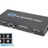 4-Port HDMI Quad Multi-Viewer With Seamless Switching (4x1 HDMI Switch, 1080p In, 4K/30Hz Out) -Computer Accessories Store high end 4 port hdmi quad