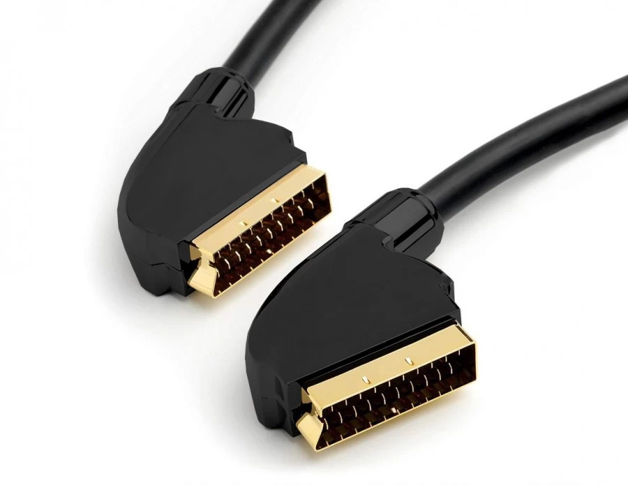 High-End Shielded 1.5m SCART To SCART Cable (Gold Plated) 3 High-End Shielded 1.5m SCART To SCART Cable (Gold Plated)