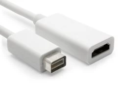 Mini DVI (Male) To HDMI (Female) Adapter