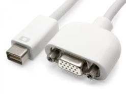 Mini DVI (Male) To VGA (Female) Adaptor
