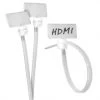 Pack Of 100 Write-On Label, Cable Zip Ties - 100mm X 2.5mm -Computer Accessories Store pack of 25 write on label