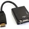 Passive HDMI To VGA + 3.5mm Stereo Audio Adapter