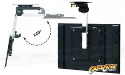 Fold-Away LCD TV Ceiling Mount (20kg Black) 9 Fold-Away LCD TV Ceiling Mount (20kg Black) -Computer Accessories Store photo1414626399