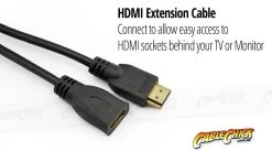 1m HDMI Extension Cable (Type-A Male To Female) -Computer Accessories Store photo1440738269