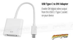 15cm USB 3.1 Type-C To DVI Cable Adapter -Computer Accessories Store photo1448430168