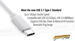 15cm USB 3.1 Type-C To DVI Cable Adapter -Computer Accessories Store photo1448430180