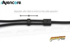 Avencore 4-Pole TRRS To 3.5mm Stereo & Mic Splitter Cable (Male To 2x Female) -Computer Accessories Store photo1471320199