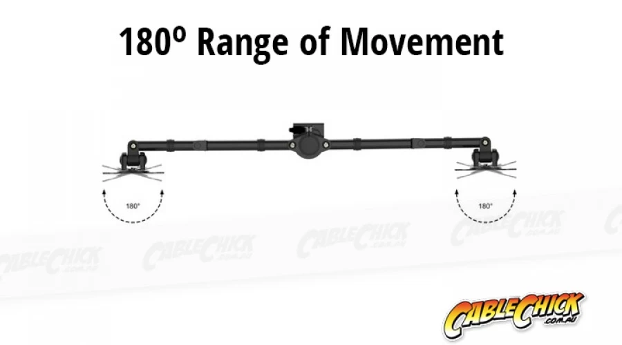 Dual Screen Desk Mount Bracket (2x 8Kg) 7 Dual Screen Desk Mount Bracket (2x 8Kg) - Image 5