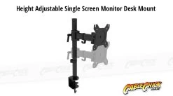 Single Screen Desk Mount Bracket (8kg) -Computer Accessories Store photo1478582681