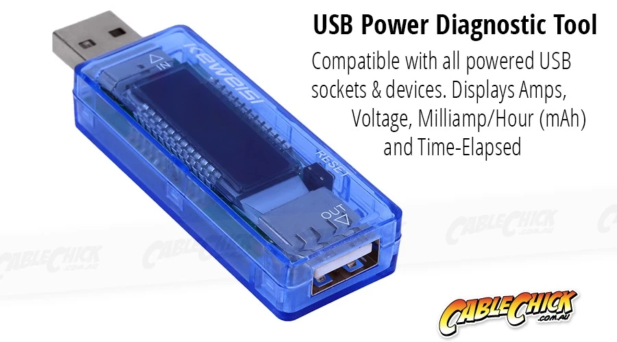 Advanced USB Output Meter (Displays Voltage, Amps & MAH) 4 Advanced USB Output Meter (Displays Voltage, Amps & MAH) - Image 2