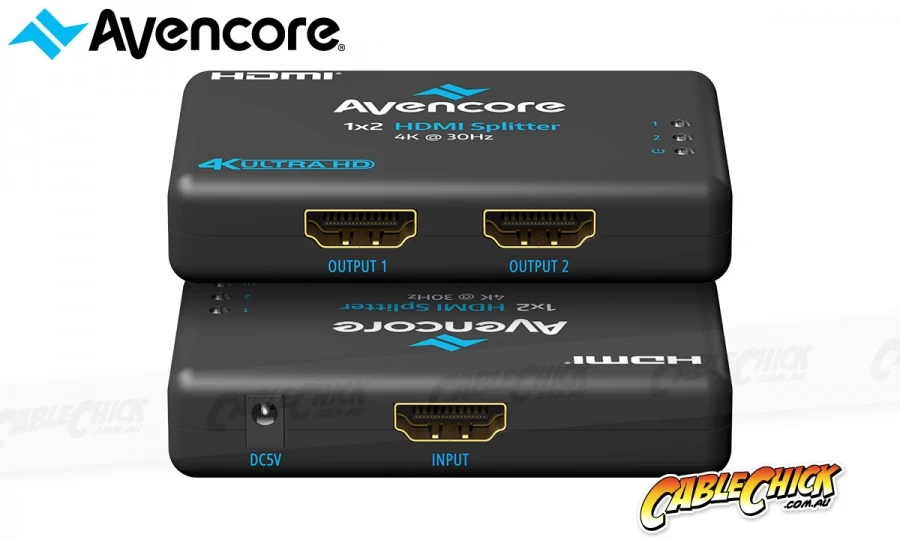 Avencore Halon Series Ultra HD 4K Powered 2-Way HDMI Splitter & Extender 5 Avencore Halon Series Ultra HD 4K Powered 2-Way HDMI Splitter & Extender - Image 3