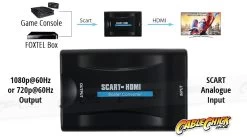 SCART To HDMI Converter (USB Powered) -Computer Accessories Store photo1507532283