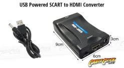 SCART To HDMI Converter (USB Powered) -Computer Accessories Store photo1507532289