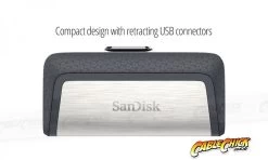 32GB SanDisk Ultra Dual Drive USB Type-C & Type-A Flash Drive (USB 3.1) 6 32GB SanDisk Ultra Dual Drive USB Type-C & Type-A Flash Drive (USB 3.1) -Computer Accessories Store photo1512440611