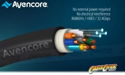 Avencore Carbon Series 5m DisplayPort Active Optical Cable (Supports Ultra HD 8K@60Hz) -Computer Accessories Store photo1541656396