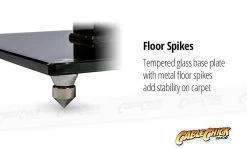 Heavy Duty 730mm Black Bookshelf Speaker Stands (Set Of 2) -Computer Accessories Store photo1543966979