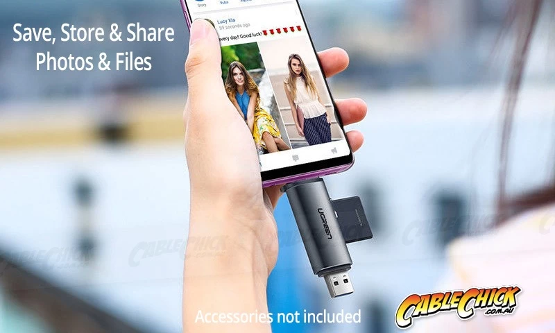 USB-C & USB 3.0 OTG Card Reader (SD And Micro SD) 5 USB-C & USB 3.0 OTG Card Reader (SD And Micro SD) - Image 3