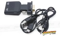 Compact VGA + Audio To HDMI Converter (In-line, USB Powered) -Computer Accessories Store photo1557898818